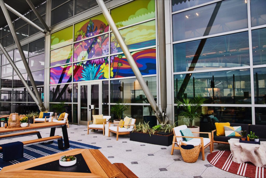 First Images Of The Chase Sapphire Terrace At Austin Airport Chase