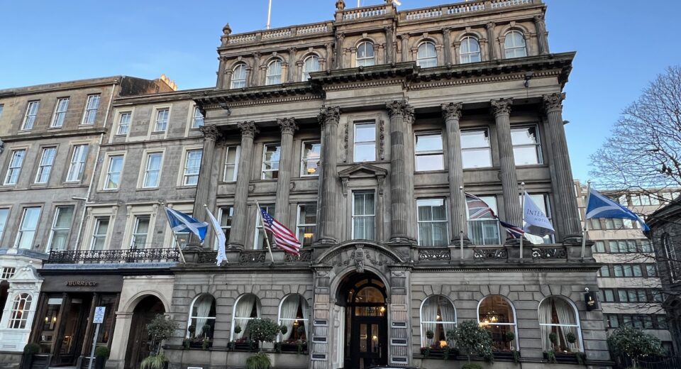 Classic Luxury Intercontinental Edinburgh The George Review Junior