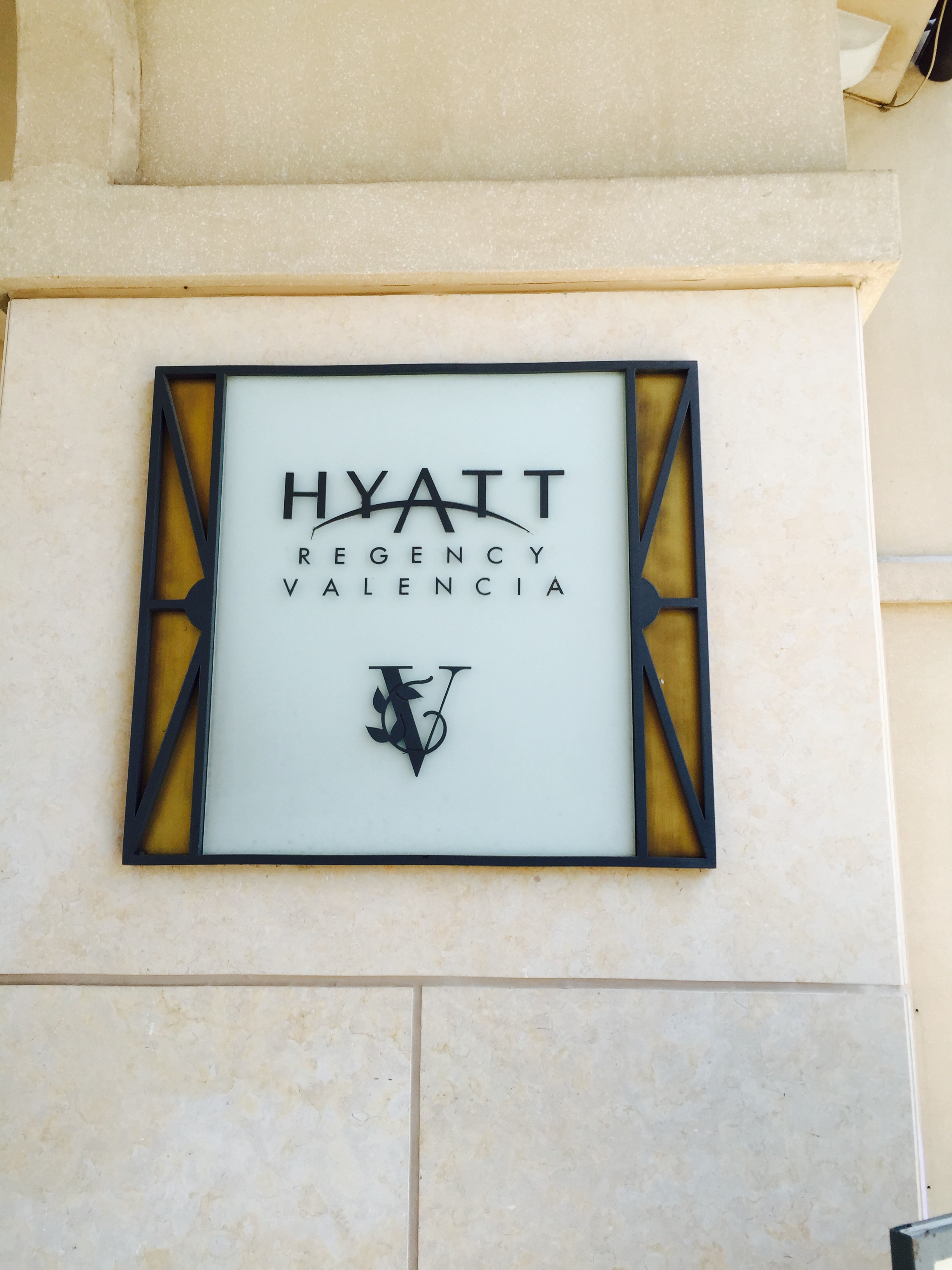 a sign on a wall
