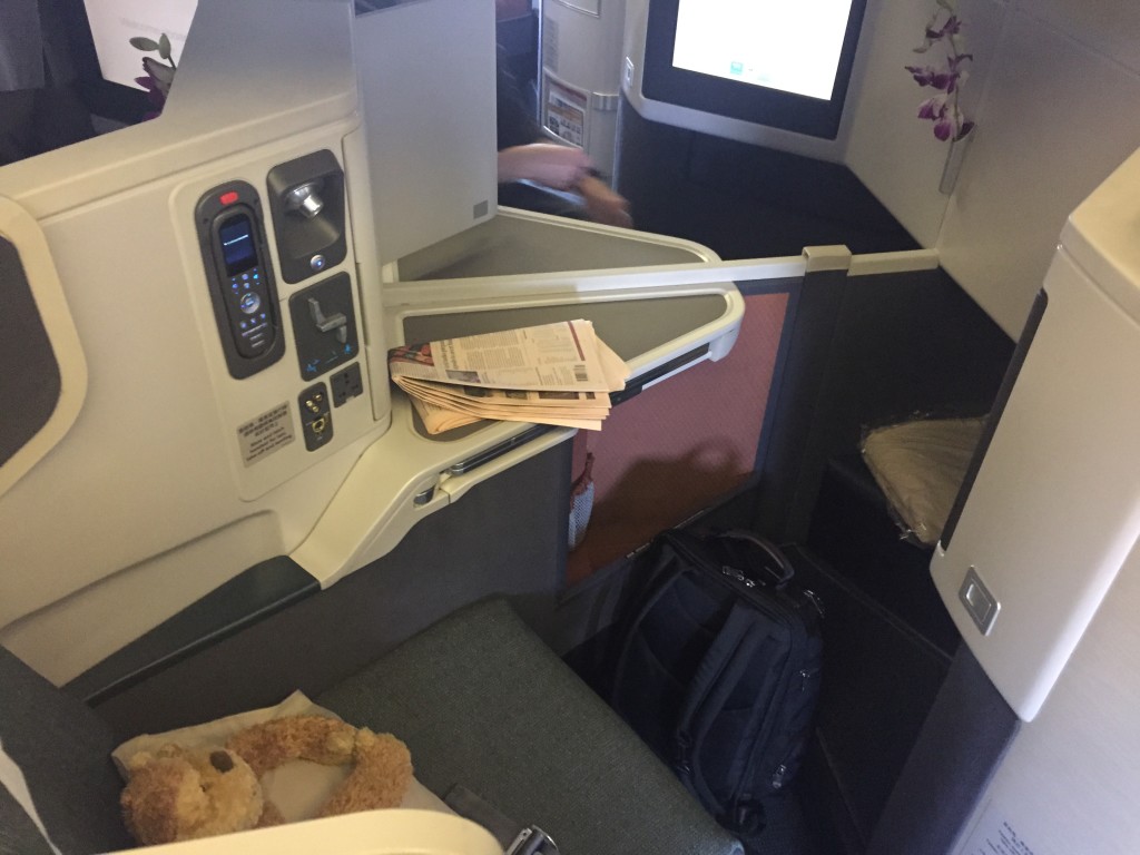 Cathay Pacific Business Class Review: JNB - HKG