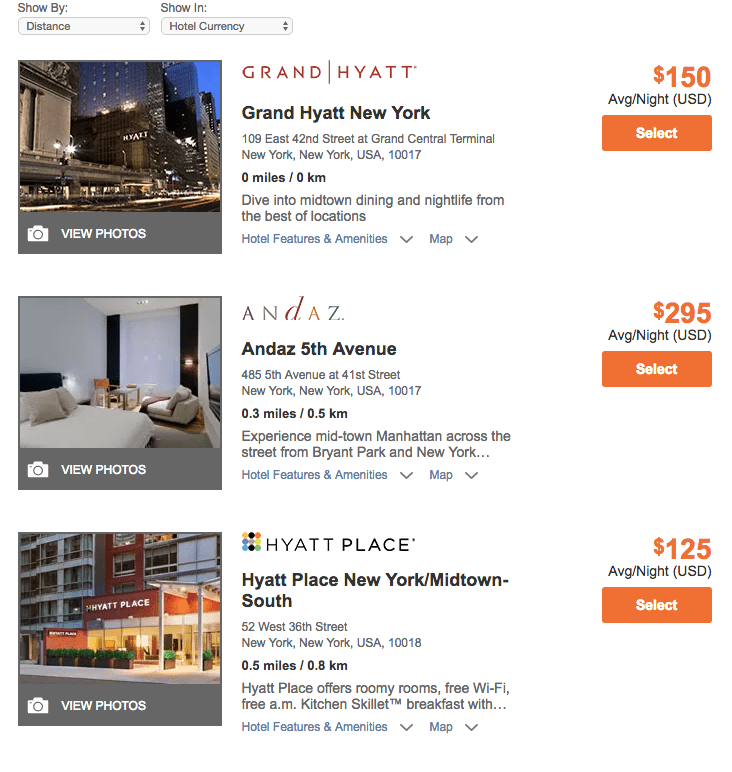 Hyatt Cash and Points Group Code
