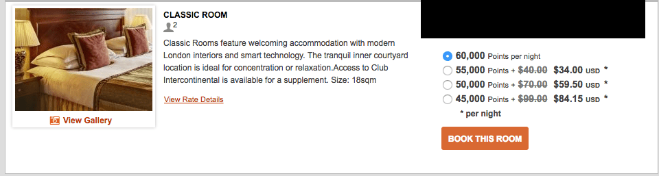 How to check pre-arrival upgrades at an IHG property