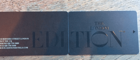 Even the cards are sexy