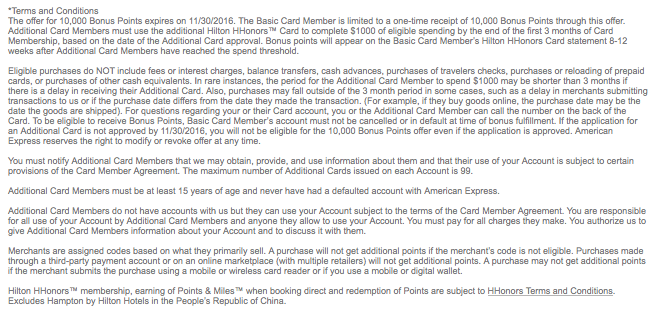 10,000 HHonors for Auth User on Amex Hilton Surpass
