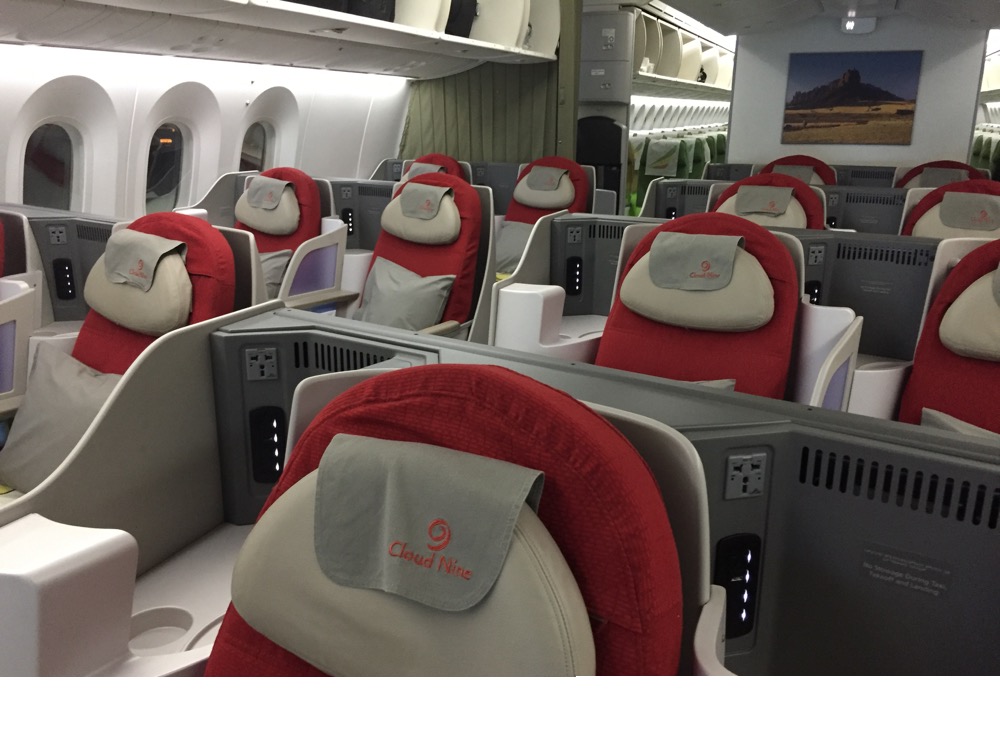 Ethiopian Airlines Business Class Cloud Nine LAX-DUB - 3 of 24