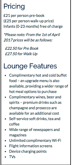 Escape Lounge Manchester Terminal 2