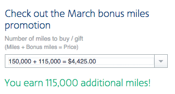 Buy American Airlines miles for 1.8¢