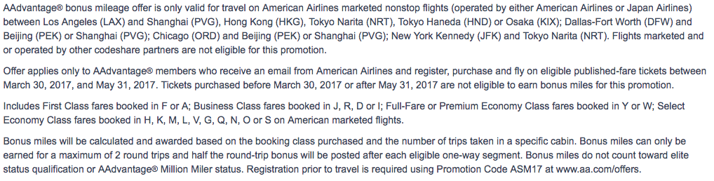Up to 30,000 Bonus Miles to Asia with American Airlines