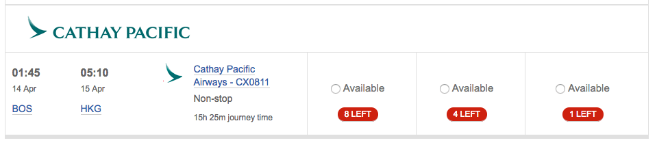 When to look for Cathay Pacific award space When to look for Cathay Pacific award space