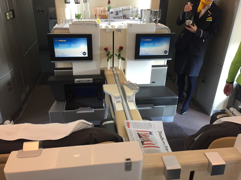 Lufthansa First Class A330 Frankfurt to Dallas - 3 of 94