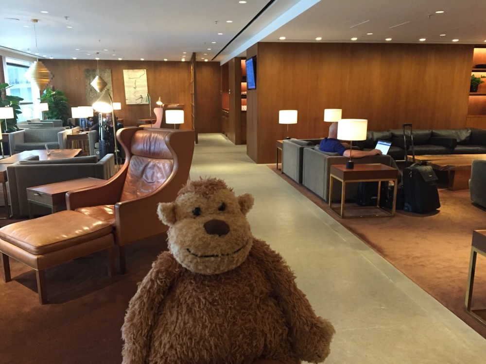 a stuffed animal in a room