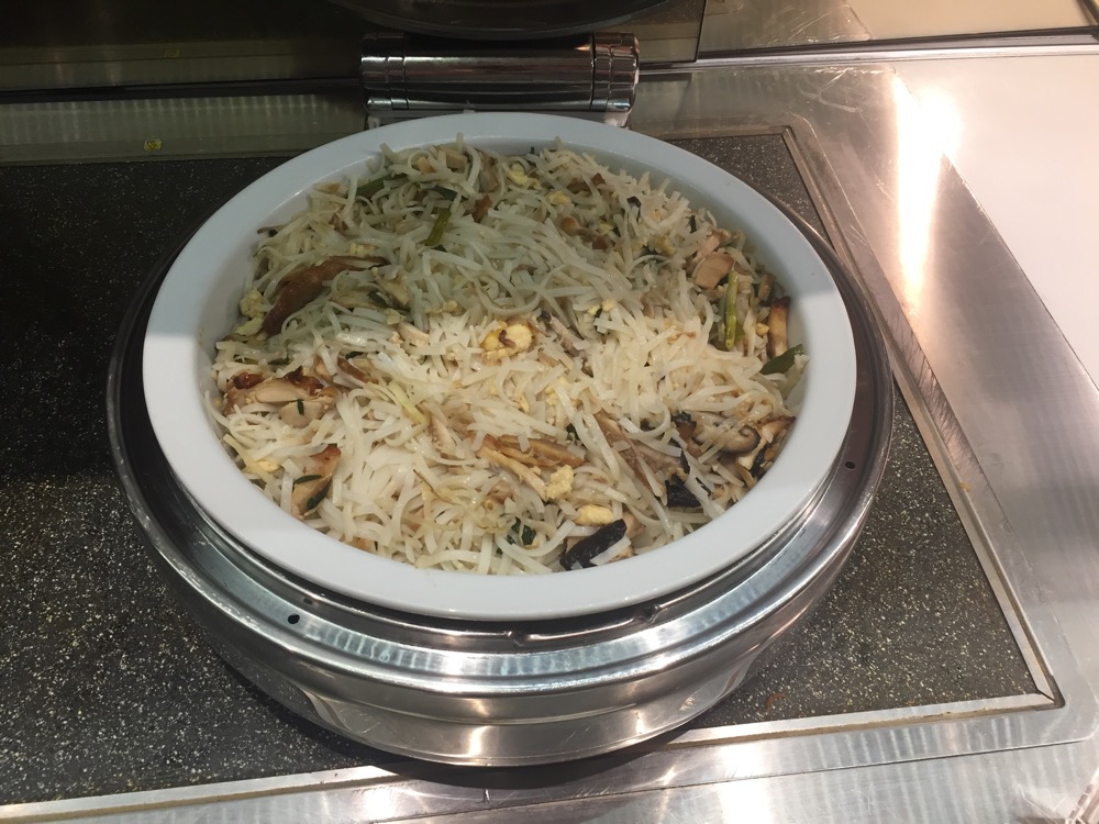 a bowl of food on a stove
