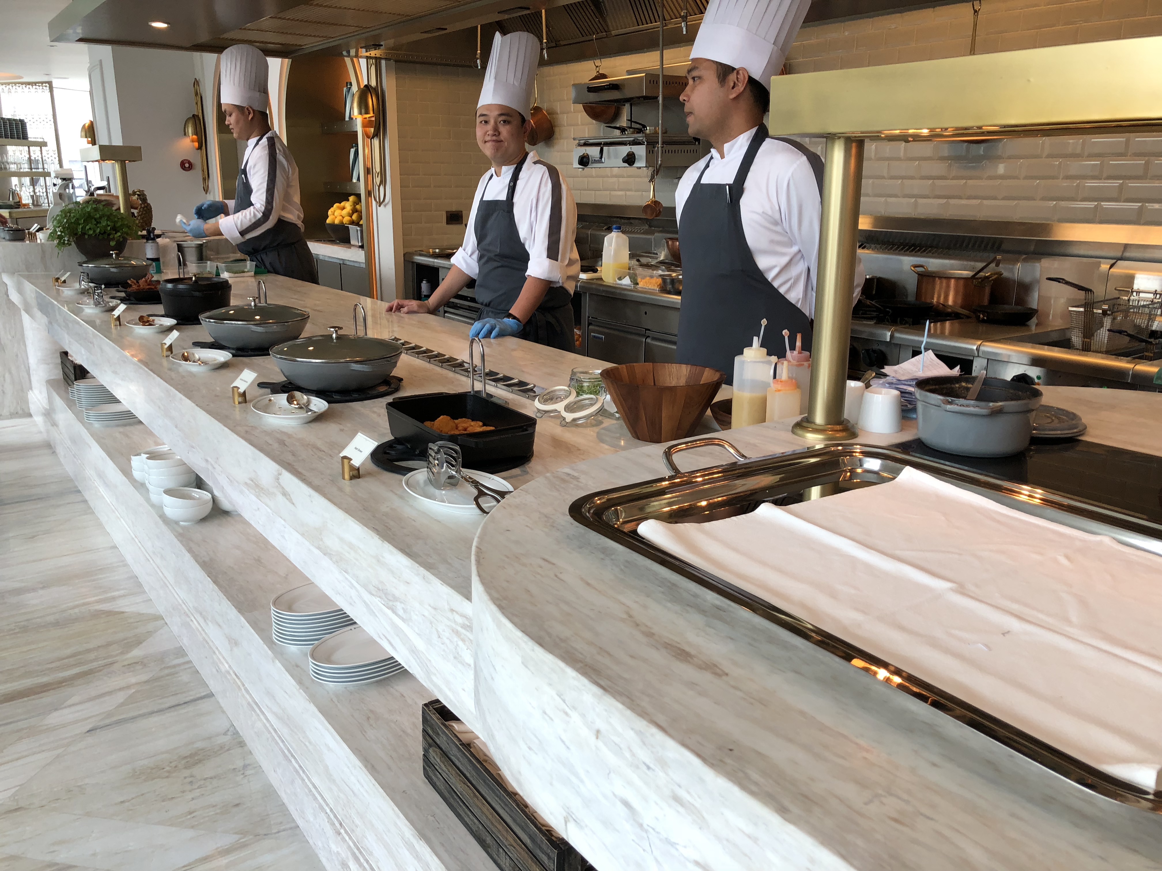 Waldorf Astoria Bangkok Breakfast 1