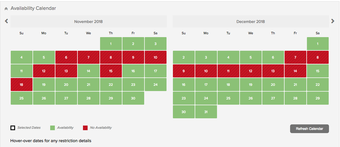 a screenshot of a calendar