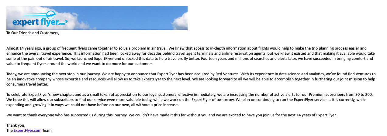 a email with text on it