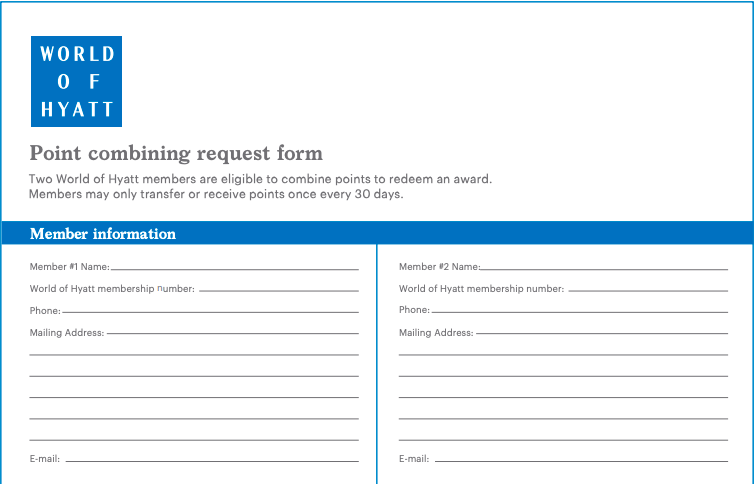 a blue and white form with text