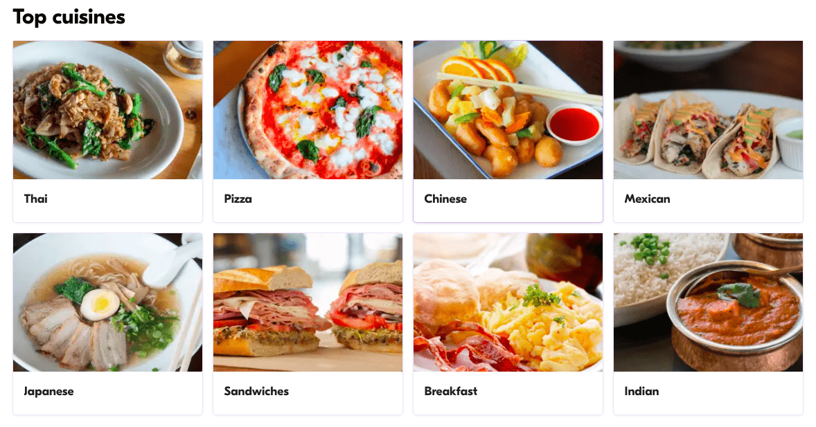 a collage of food