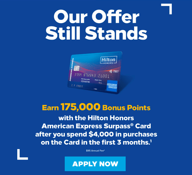 a blue and white advertisement with a blue card