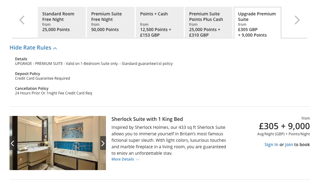 a screenshot of a hotel