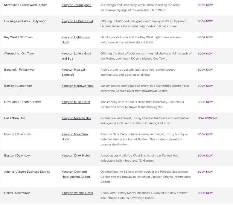 a screenshot of a white and black list
