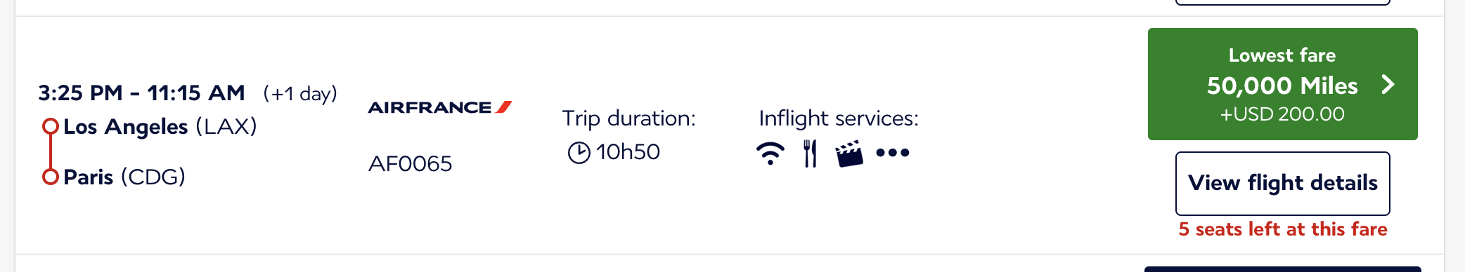 a white card with black text