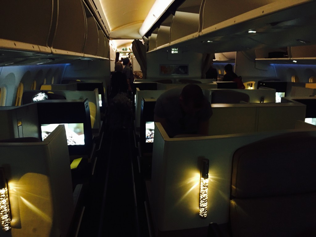 Etihad Business Studio Cabin
