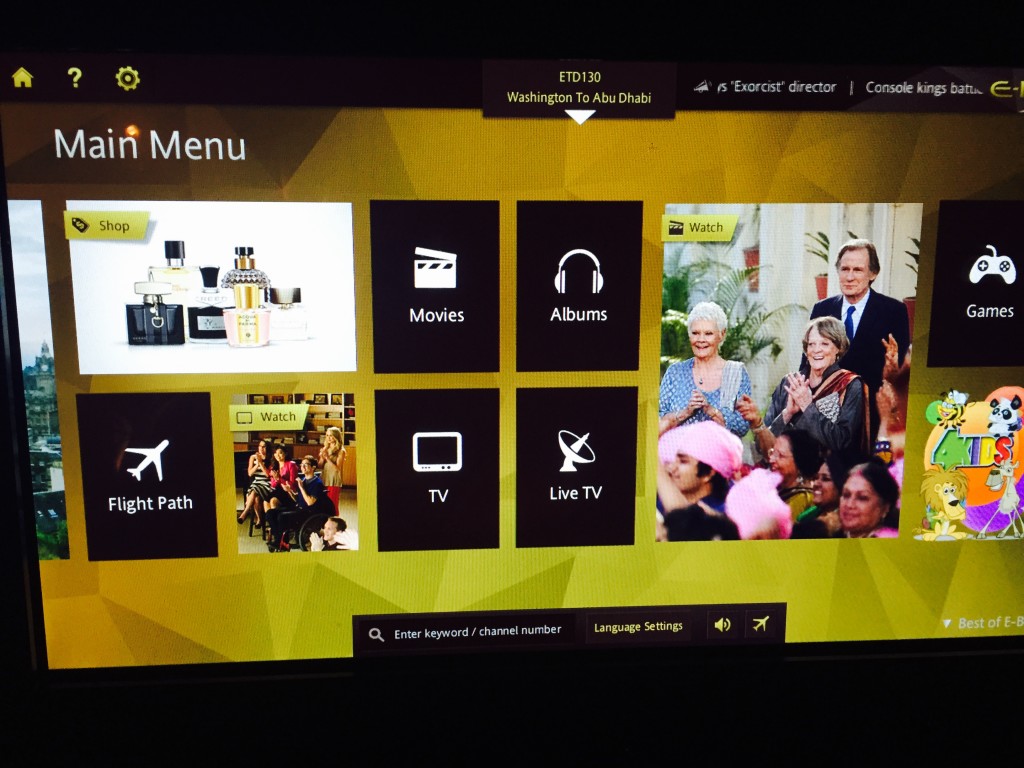 Etihad Business Studio Cabin