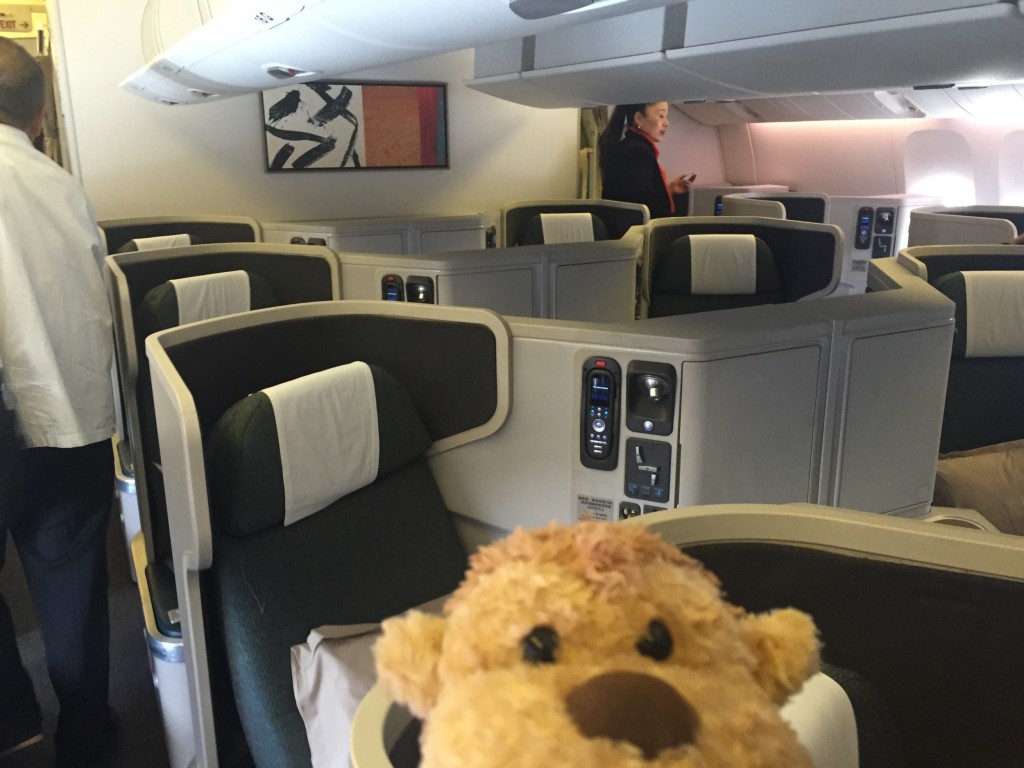 Cathay Pacific Business Class Review: JNB - HKG