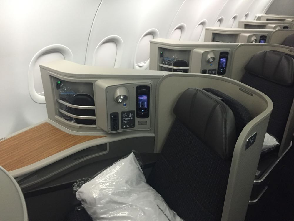 American Air A321T First Class