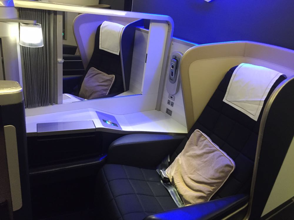 British Airways 777 Business Class Seats