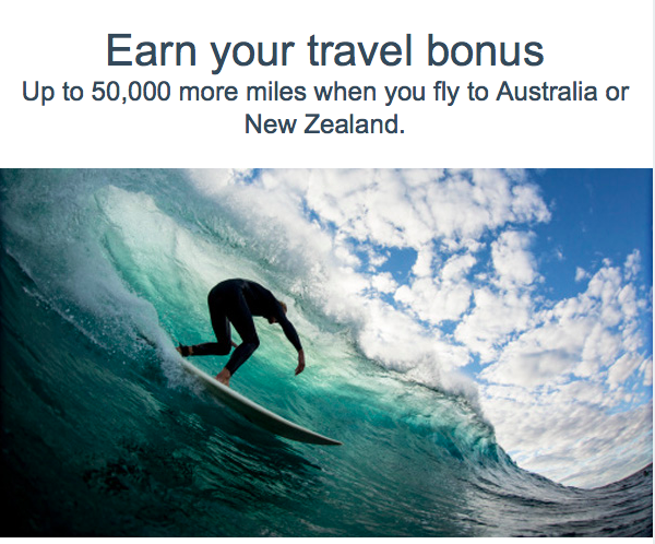 AA promotion: Up to 50k bonus miles to Australia or New Zealand