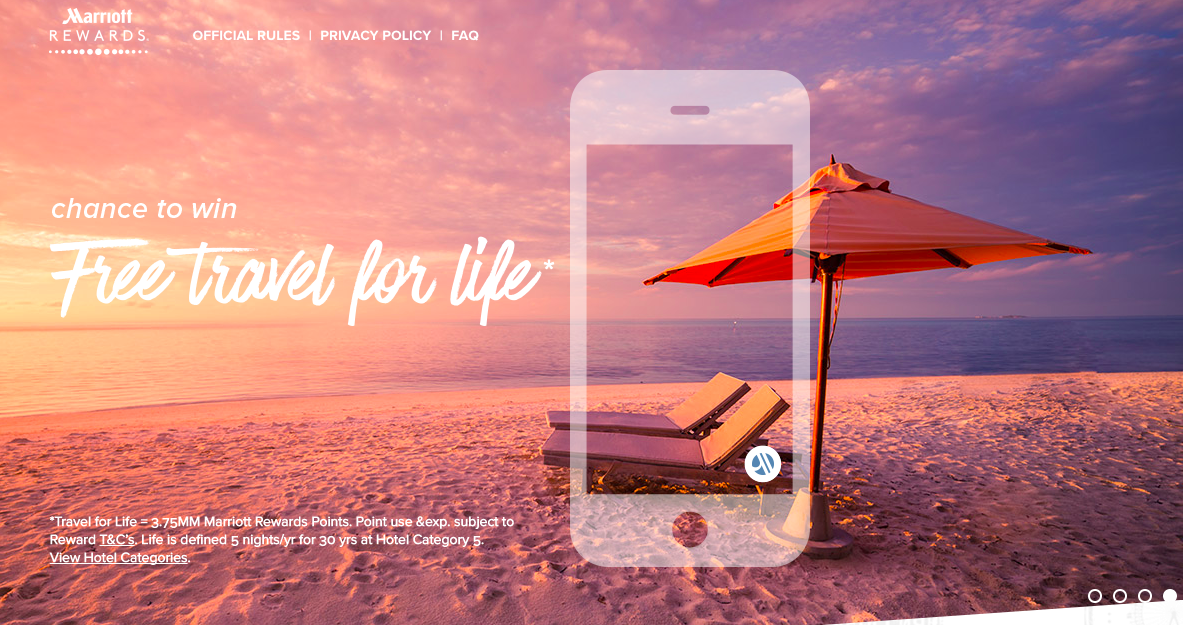 a phone with a screen showing a beach chair and umbrella on a beach