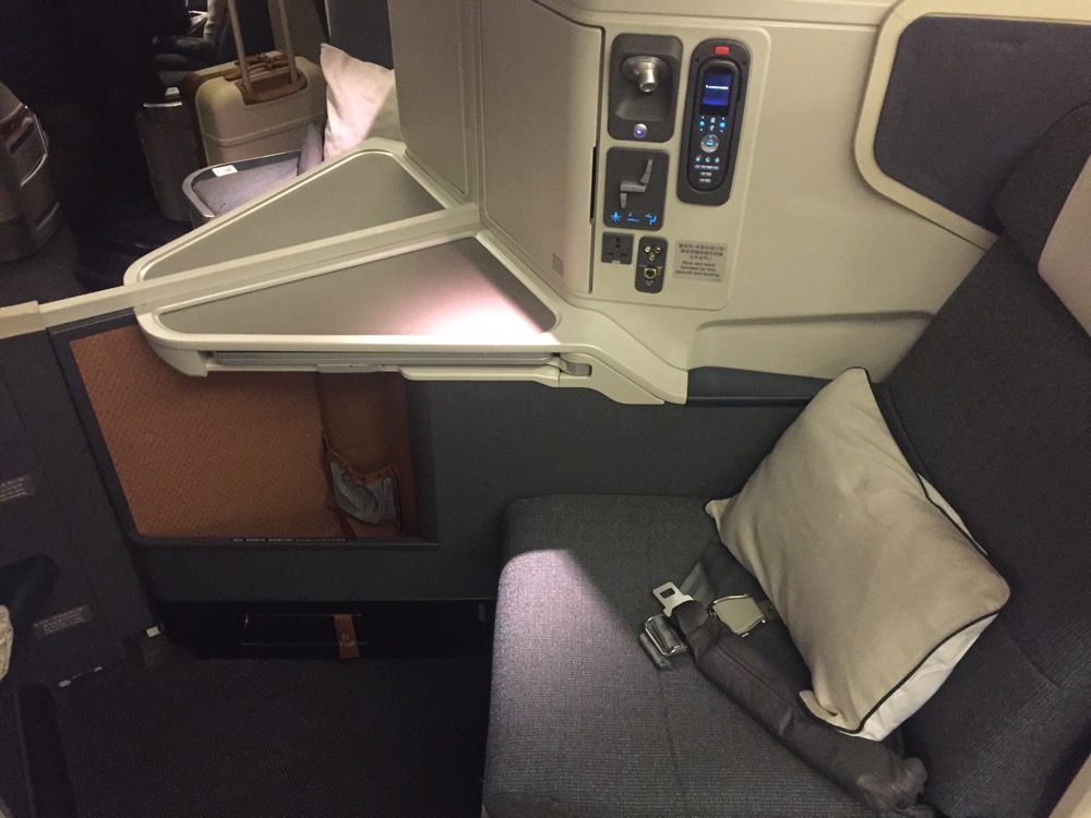 Cathay Pacific Business Class 777-300ER Boston to Hong Kong - 4 of 49