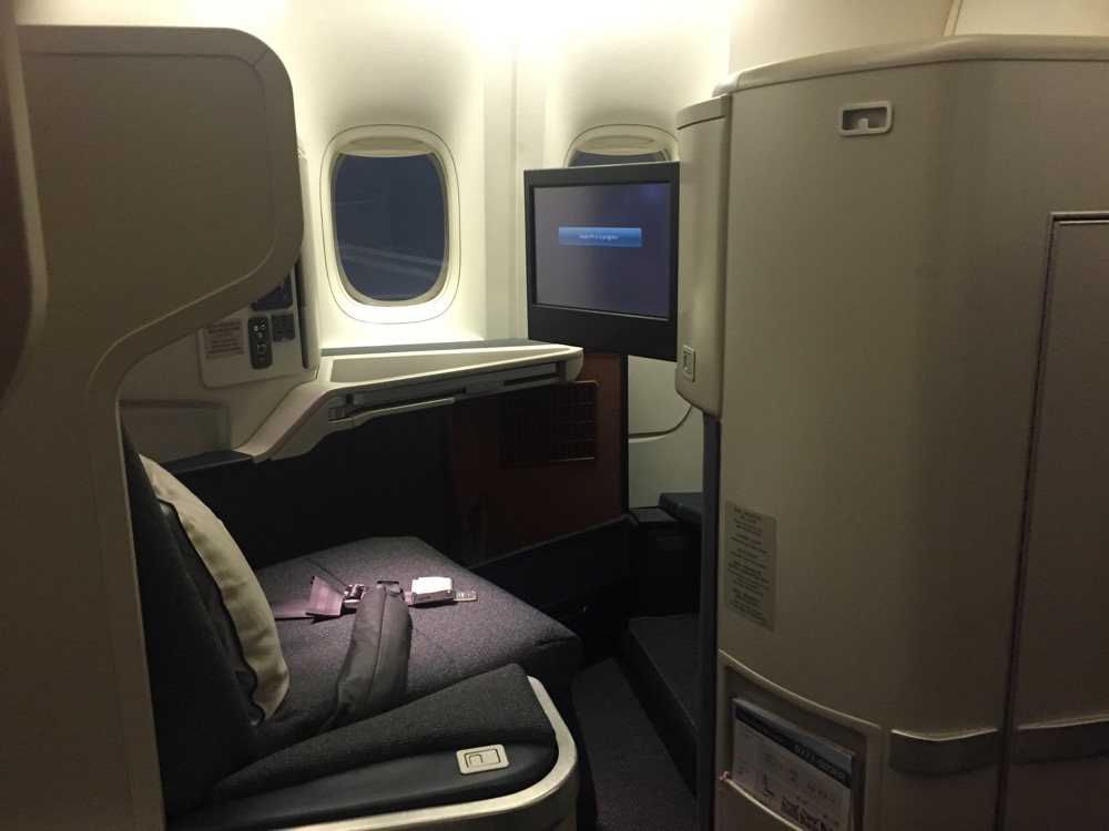 Cathay Pacific Business Class 777-300ER Boston to Hong Kong - 7 of 49