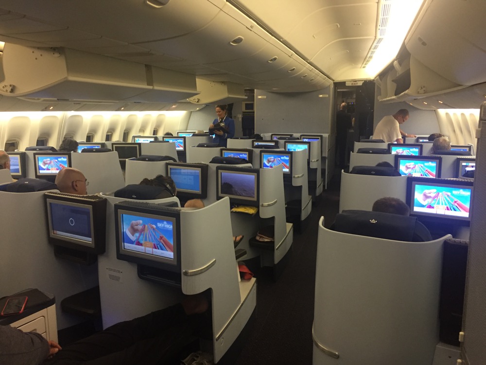 KLM business class 777-200 Bali to Singapore - 8 of 8