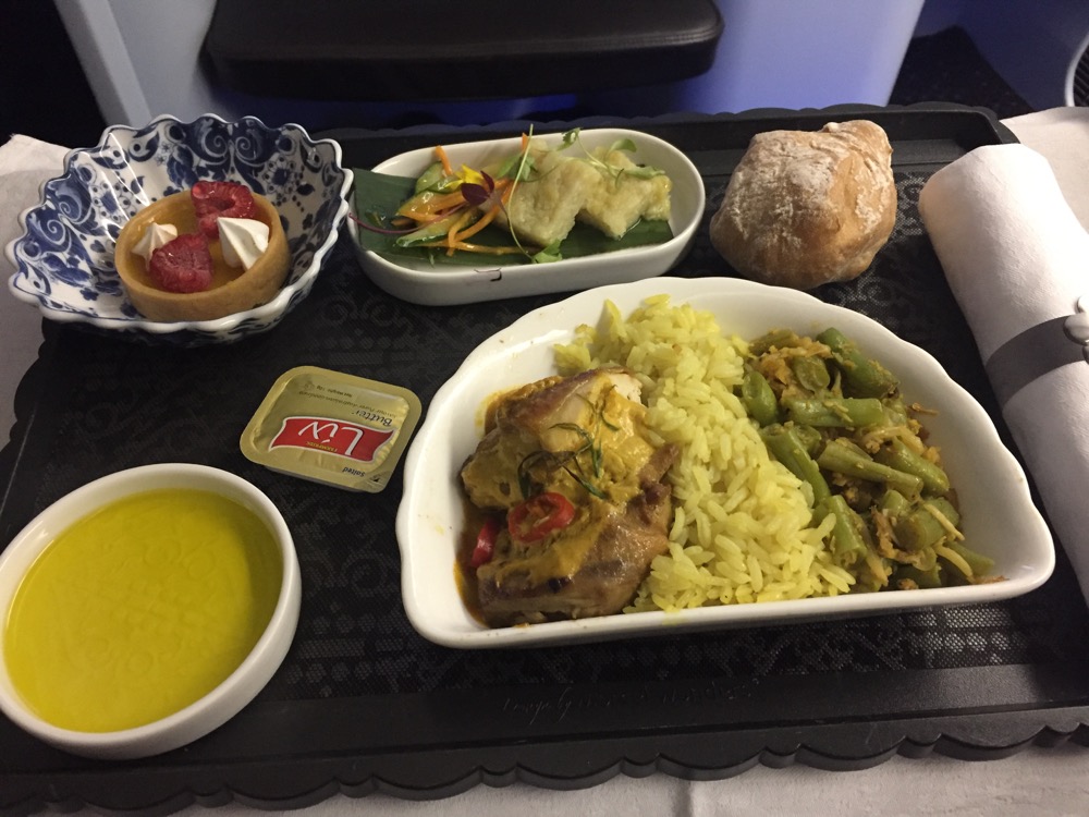 KLM business class 777-200 Singapore to Bali (DPS) - 31 of 36
