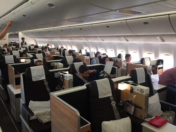 Review: Swiss Business Class 777-300ER Los Angeles to Zurich - THRONE ...