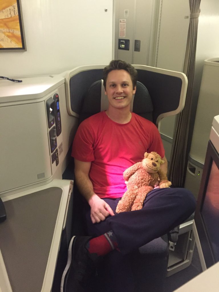 Cathay Pacific Business Class 777-300ER Boston to Hong Kong