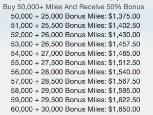 Buy Alaska Miles with up to a 50% Bonus