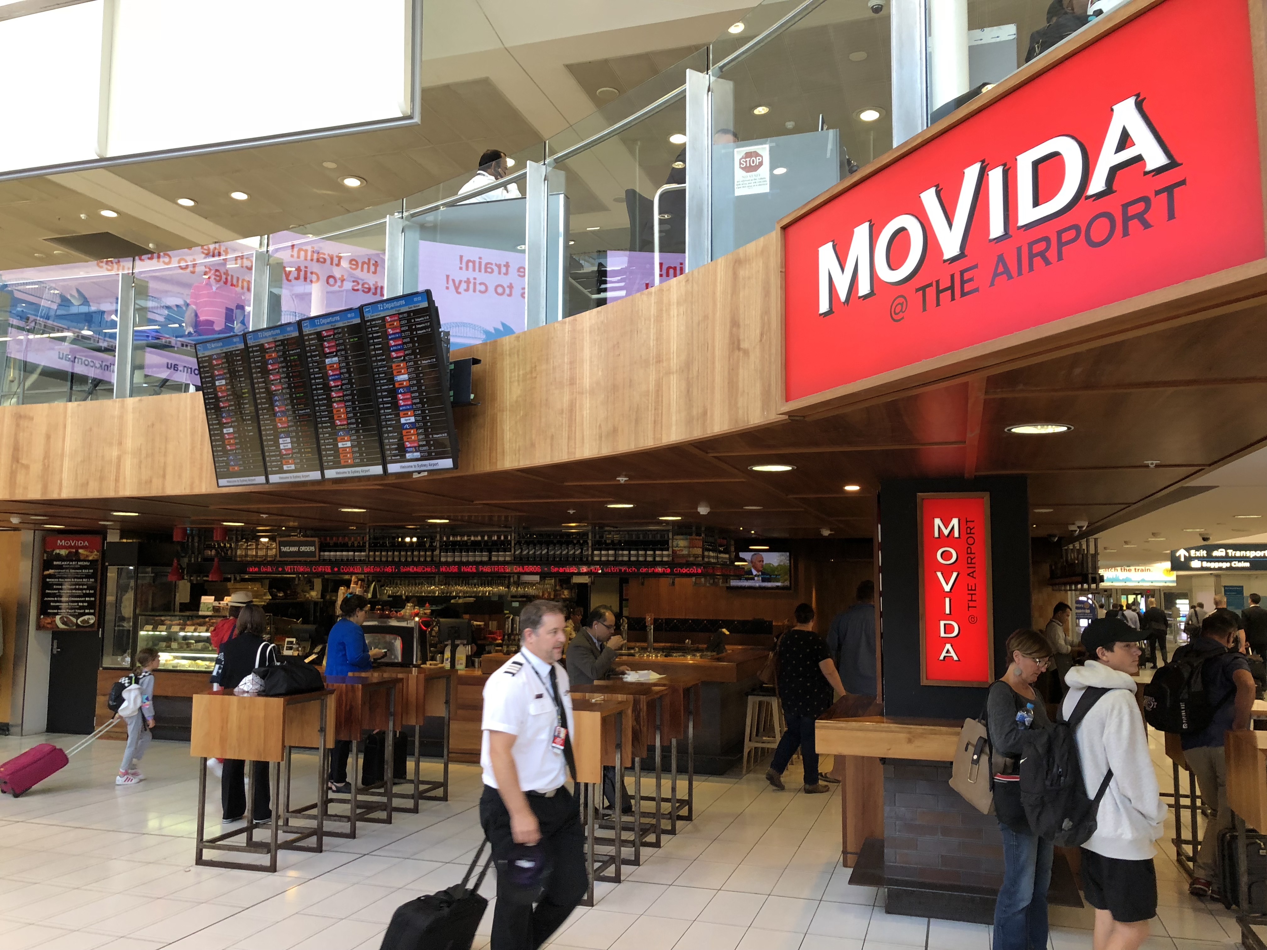 Shopping at Sydney Airport Domestic Terminals