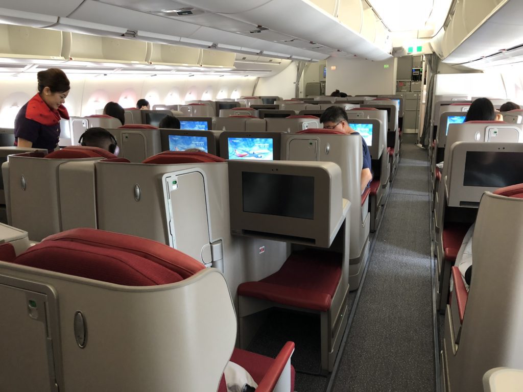 Hong Kong Airlines A350 business class