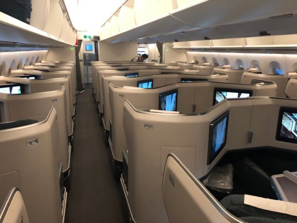 Review: Cathay Pacific Business Class A350-900 Brisbane to Hong Kong ...