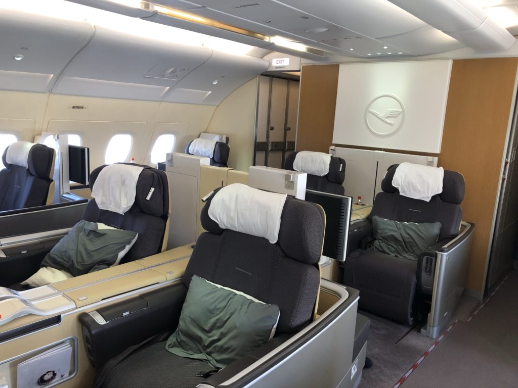 Lufthansa First Class A380 Munich to Los Angeles Review - Monkey Miles