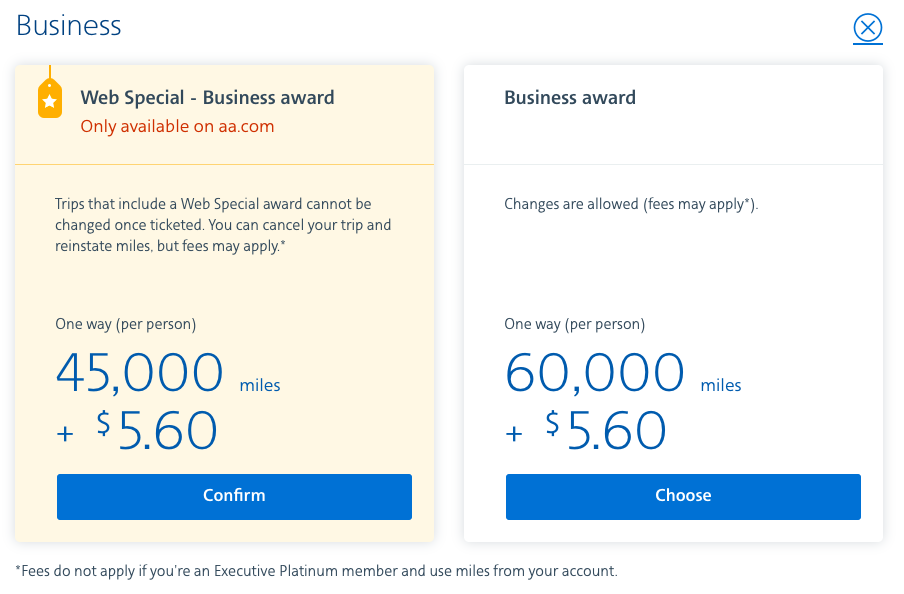 screens screenshot of a business award