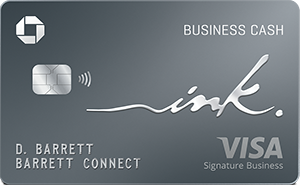 a silver credit card with white text