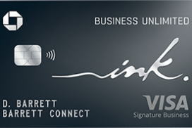 Chase Ink Business Unlimited July 2021