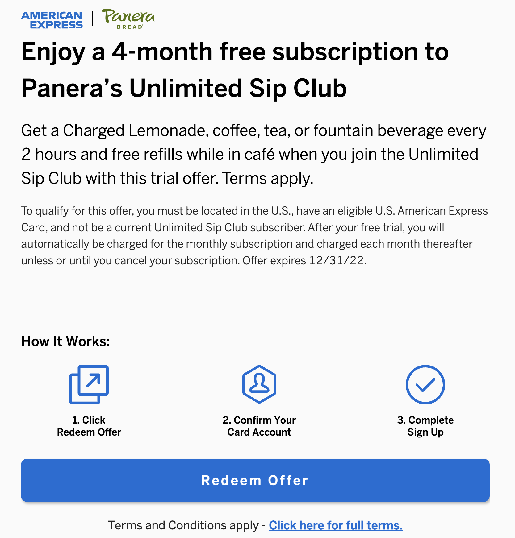 a screenshot of a subscription service