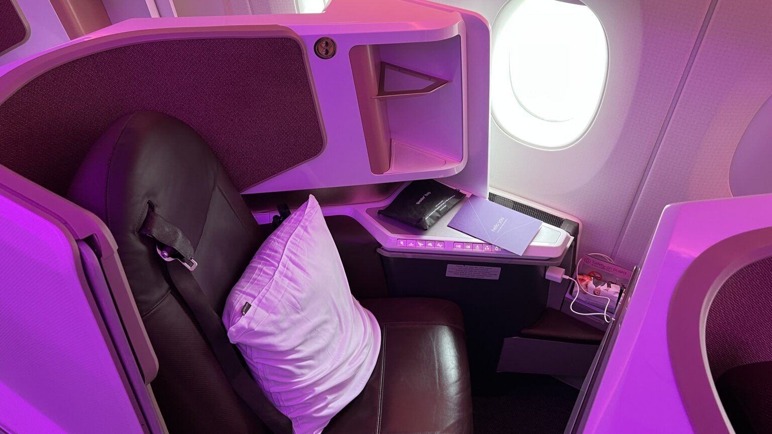 2nd Best: Virgin Atlantic Upper Class A350-1000 London to Atlanta ...