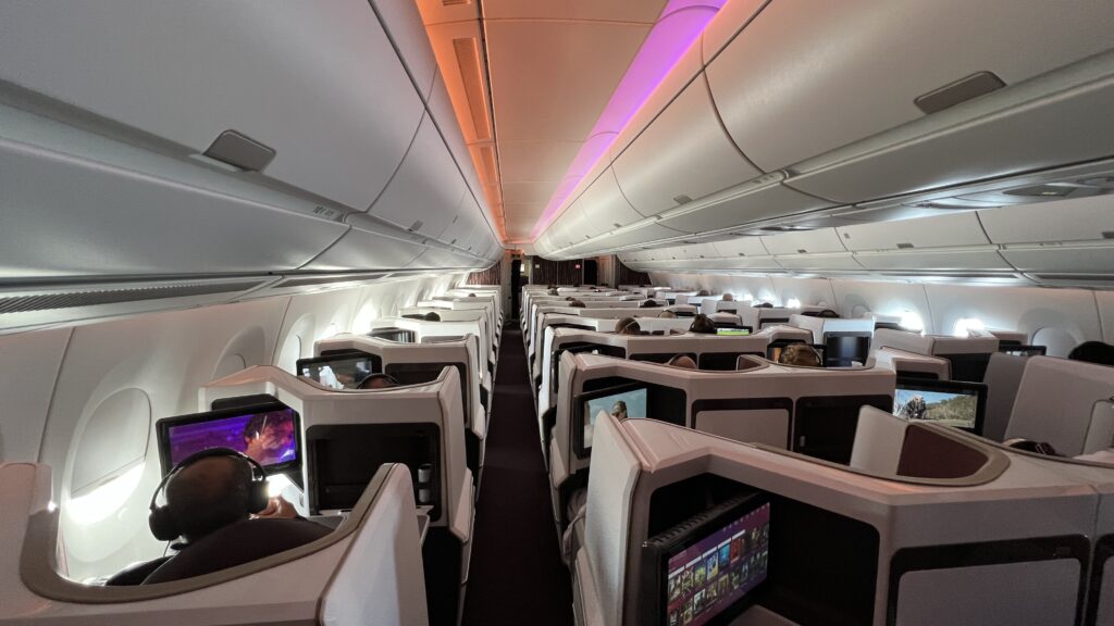 2nd Best: Virgin Atlantic Upper Class A350-1000 London to Atlanta ...