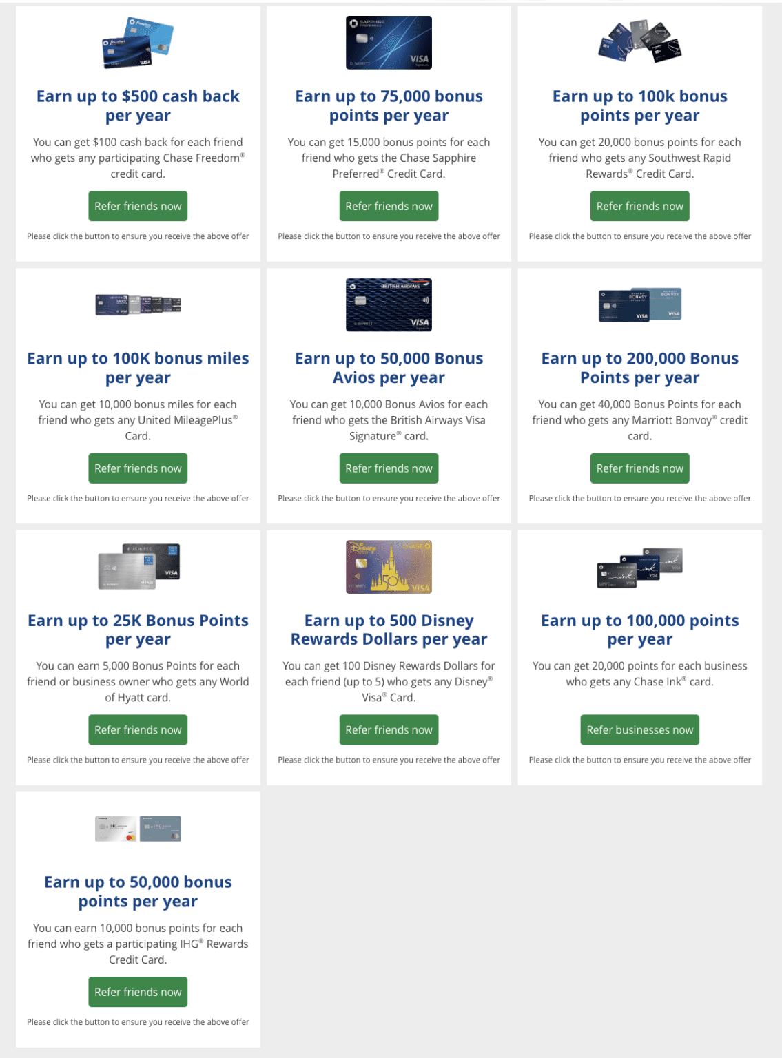 Complete guide to Chase refer a friend bonuses [Leave your links